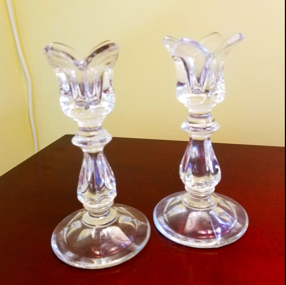 Crystal Candle Holders